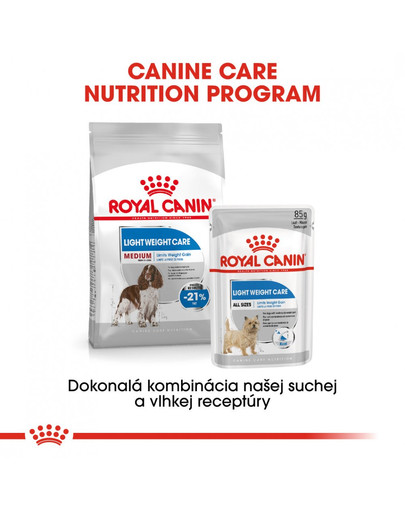 ROYAL CANIN Medium Light Weight Care 10 kg diétne granuly pre stredných psov