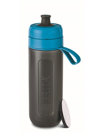 BRITA Filtračná fľaša Fill & Go Active 0,6 l modrá