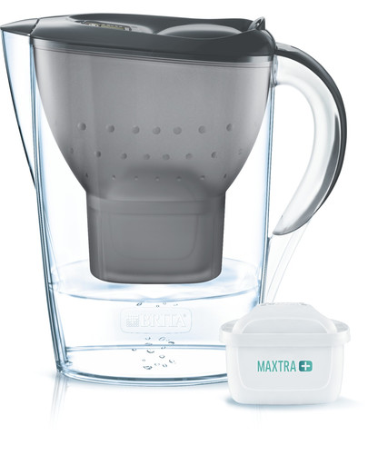 BRITA Filtračná kanvica Marella Maxtra + 2,4 l sivá + 3 filtre