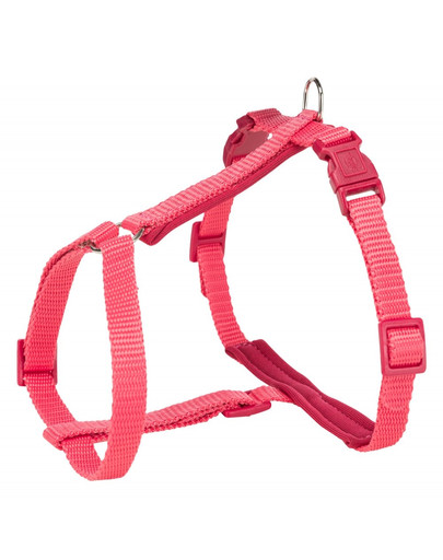 TRIXIE Premium Postroj s vodítkom, 25–45 cm/10 mm, 1.20 m, svetloružový