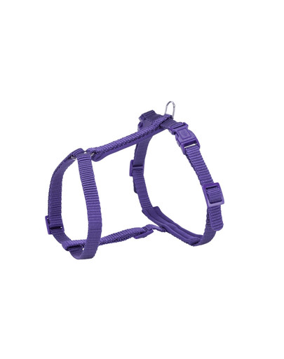 TRIXIE Premium postroj pre mačku s vodítkom, 25–45 cm / 10 mm, 1,20 m, fialový