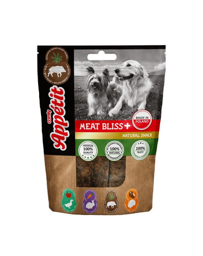 COMFY Appetit meat bliss plus s diviačím a konope 100 g