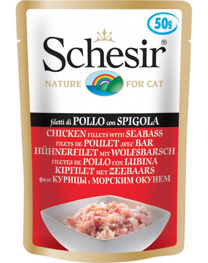 SCHESIR Kapsička kuracie filety s  morským ostriežom 50 g