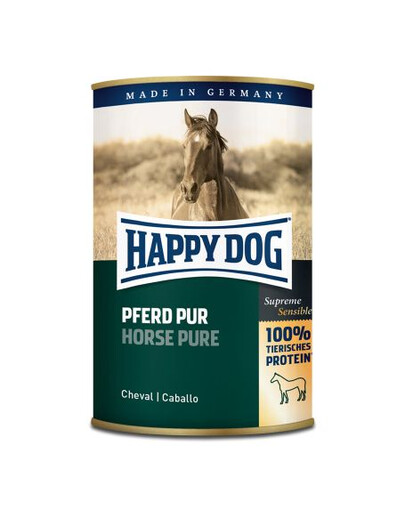 HAPPY DOG Wild Pur Konina 400 g