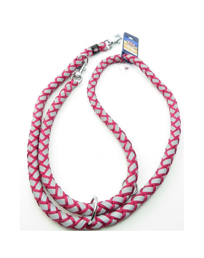 TRIXIE Cavo Reflect Reflexné nastaviteľné vodítko pre psa L - XL: 2,00 m / o 18 mm