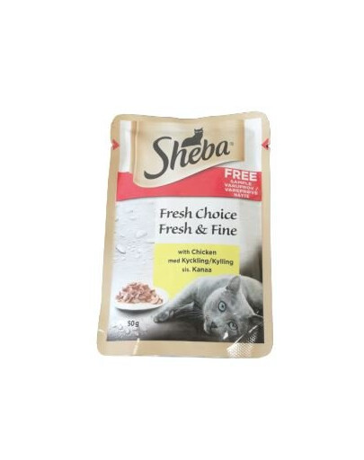 SHEBA Mini Vzorka Kura 50 g