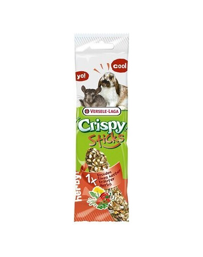 Versele-LAGA Crispy Stick Herbs 70 g Tyčinky pre činčilu
