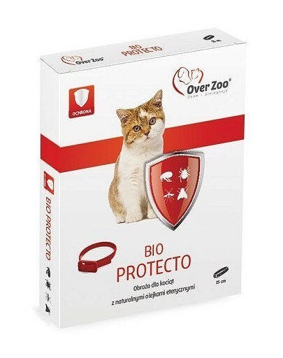 OVER ZOO Bio Protecto Plus 35 cm ochranný obojok pre mačiatka