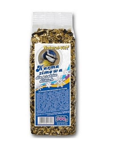 NATURAL-VIT Zimné krmivo pre vtákov 25 kg