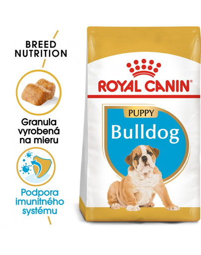 ROYAL CANIN Bulldog Puppy 12 kg granule pre šteňa buldoga