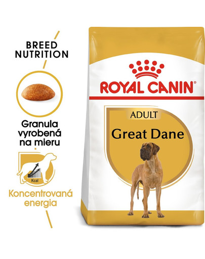 ROYAL CANIN Great Dane Adult 2 x 12 kg granule pre nemeckú dogu