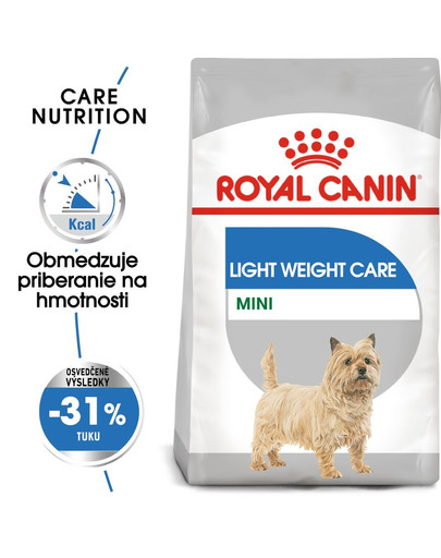 ROYAL CANIN Mini Light Weight Care 2 x 8kg granule pre dospelých psov malých plemien so sklonom k nadváhe