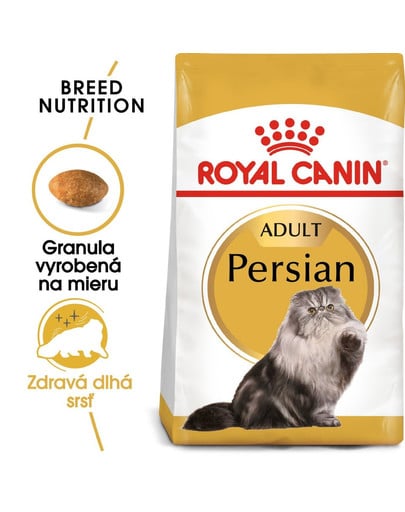 ROYAL CANIN Persian Adult 10 kg + kapsičky Persian Adult 12x85 g