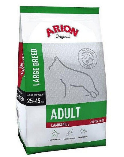 ARION Original adult large breed Lamb & rice 24 kg (2x12 kg)