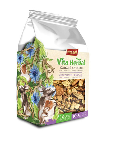 VITAPOL Vita Herbal Koreň čakanky pre hlodavce a králiky 100 g