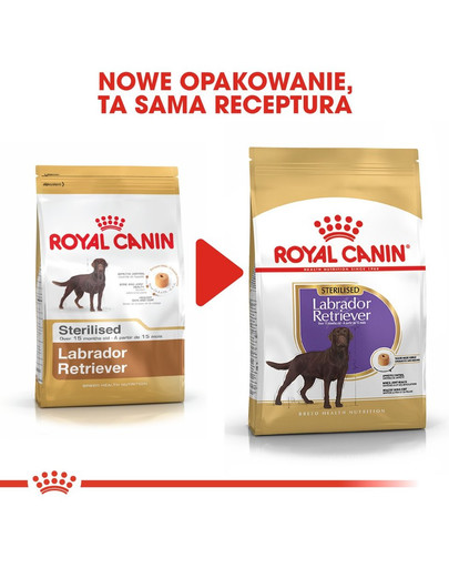 ROYAL CANIN Labrador retriever adult sterilised 2 x 12kg