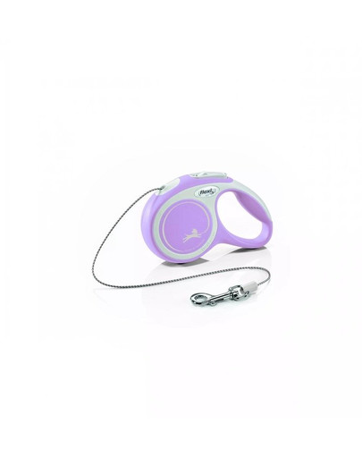 FLEXI Vodítko New Comfort S lanko 5 m ružové