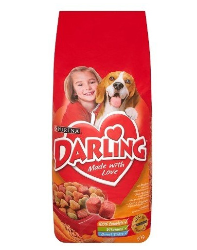 DARLING s hydinou a zeleninou 30 kg (2 x 15 kg)
