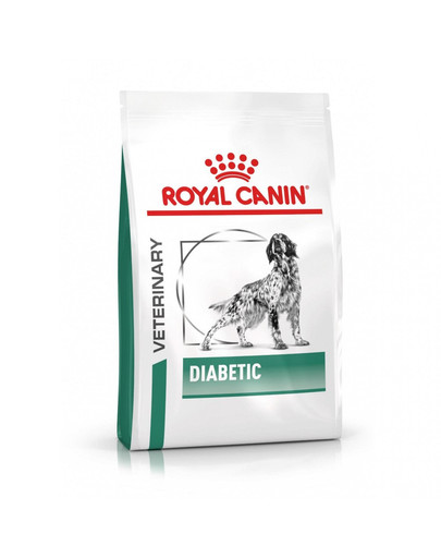 ROYAL CANIN Veterinary Health Nutrition Dog Diabetic 12 kg + 12x Royal canin Diabetic 410g