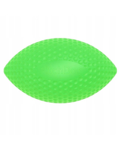 PULLER Pitch Dog sport ball green  9 cm x 14 cm