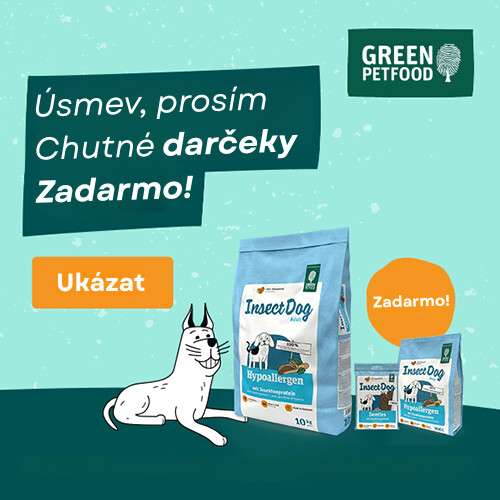 Akcia Green Petfood suchá krmiva pre psa + 900g & Denties ZADARMO