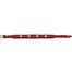 HUNTER Švajčiarsky kožený obojok XS-S (37) 30-34,5 / 2,6 cm červená farba