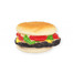 PET NOVA DOG LIFE STYLE Hamburger hračka pre psa 9cm