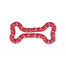 PET NOVA DOG LIFE STYLE Psie lano, kosť 20 cm, červená, vôňa mäty