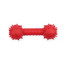 PET NOVA DOG LIFE STYLE Hračka so zvončekom 14cm, červená, hovädzia vôňa