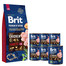 BRIT Premium By Nature Senior Large Extra Large L+XL 15 kg + BRIT kuracie v konzerve  6 x 800 g