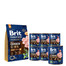 BRIT Premium By Nature Adult Medium M 3 kg + BRIT kuracie a srdcia 6 x 800 g
