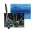 AQUA NOVA Obojstranné pozadie akvária S 60x30cm, korene / voda