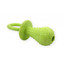 PET NOVA DOG LIFE STYLE hračka so zvončekom 14cm, žltá, mätová aróma