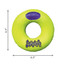 KONG Airdog Squeaker Donut M hračka pre psa