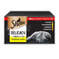 SHEBA Delicacy Hydinové príchute v želé 80x85g kačica, kuracie, hydina