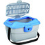 TRIXIE Transportný box mini-capri 40 x 22 x 30 cm. nebesky modrý / strieborný