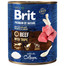 BRIT Premium by Nature Paštéta pre psov z bravčového mäsa 24 x 400 g