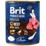 BRIT Premium by Nature Paštéta pre psov z bravčového mäsa 12 x 400 g