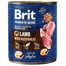 BRIT Premium by Nature Paštéta pre psov z bravčového mäsa 36 x 400 g