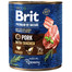 BRIT Premium by Nature Paštéta pre psov z bravčového mäsa 24 x 400 g