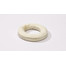 MACED Ring lisovaný biely 13 cm