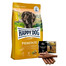 HAPPY DOG Supreme Piemonte 10 kg + prírodné tyčinky kačica 7 ks