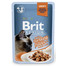 BRIT Premium Cat Fillets Krmivo pre mačky - želé z morčacieho mäsa 12 x 85 g