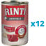 RINTI Sensible Hovädzie s ryžou 12 x 400 g