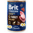 BRIT Premium by Nature Paštéta pre šteňatá z morčacieho mäsa a pečene 24 x 400 g