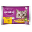 WHISKAS Hydinové hody Morčacie a kuracie mäso v želé 4x85g