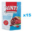 RINTI Kennerfleisch Poultry hearts kapsička 15 x 400 g
