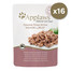 APPLAWS Cat Pouch 16 x 70 g s tuniakom a lososom v želé