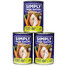 SIMPLY FROM NATURE 3x400 g bezobilné krmivo pre psov všetkých plemien a vekových kategórií