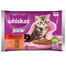 WHISKAS Junior klasické krmivo kuracie a hovädzie mäso v omáčke 4x85g